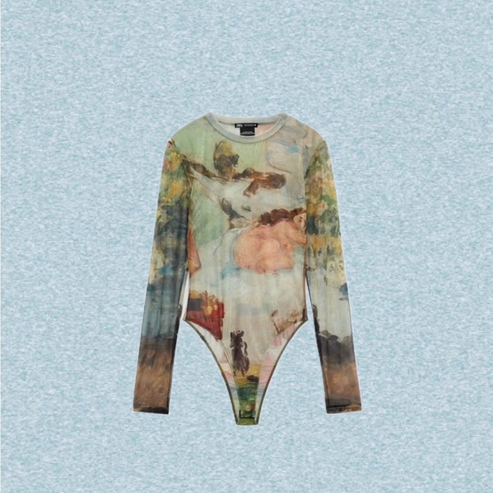 Zara ‘Modern Day Olympia' Bodysuit